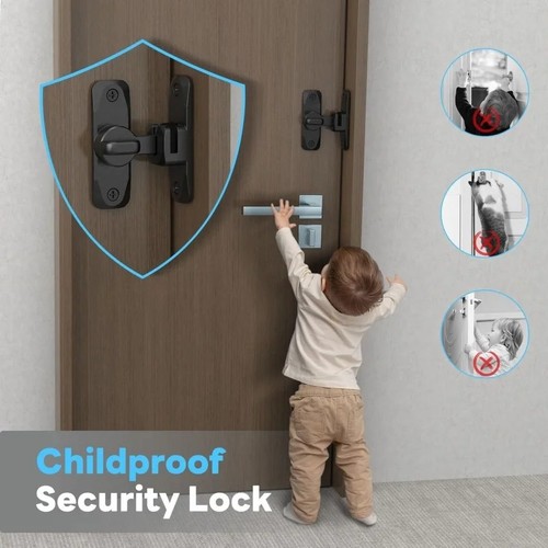 180 degree flip door - flip, lock