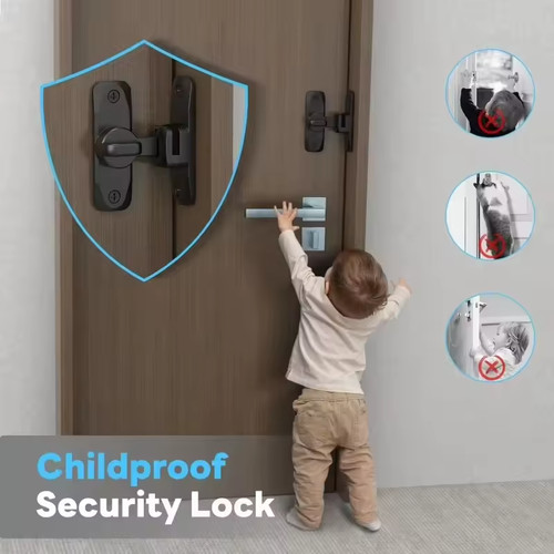 180 degree flip door - degree, lock