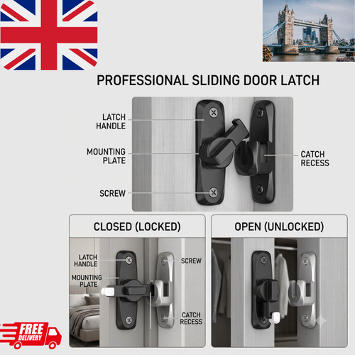 180 degree flip door lock - degree,