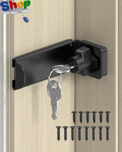 Degree door hasp latch - degree,