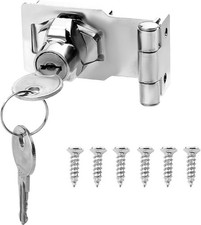 Keyed Hasp Lock, 2.5 Inch