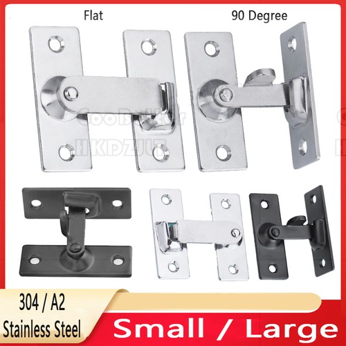 Stainless right angle lock - right,