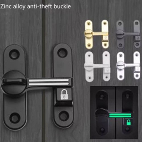 Zinc alloy safety door lock - zinc,