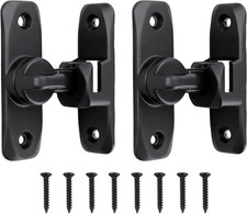 2 PCS Black Sliding Door Lock