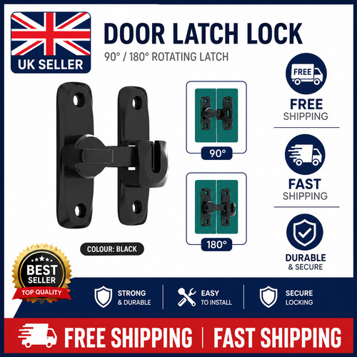 180 degree flip door lock - 90/180,