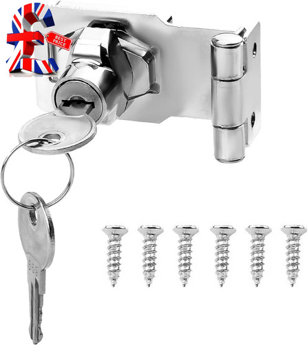 Keyed hasp lock - hasp, 2.5